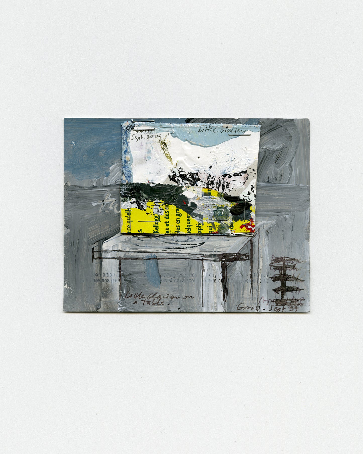 Little Glacier on a Table