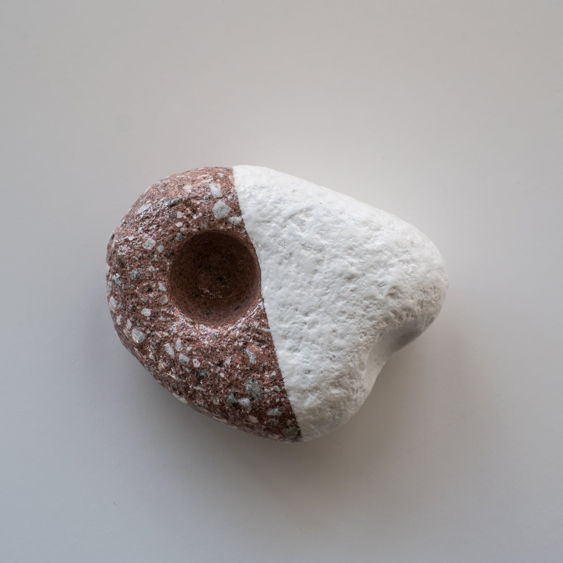 Zen pond on writing desk by Tomio Nitto