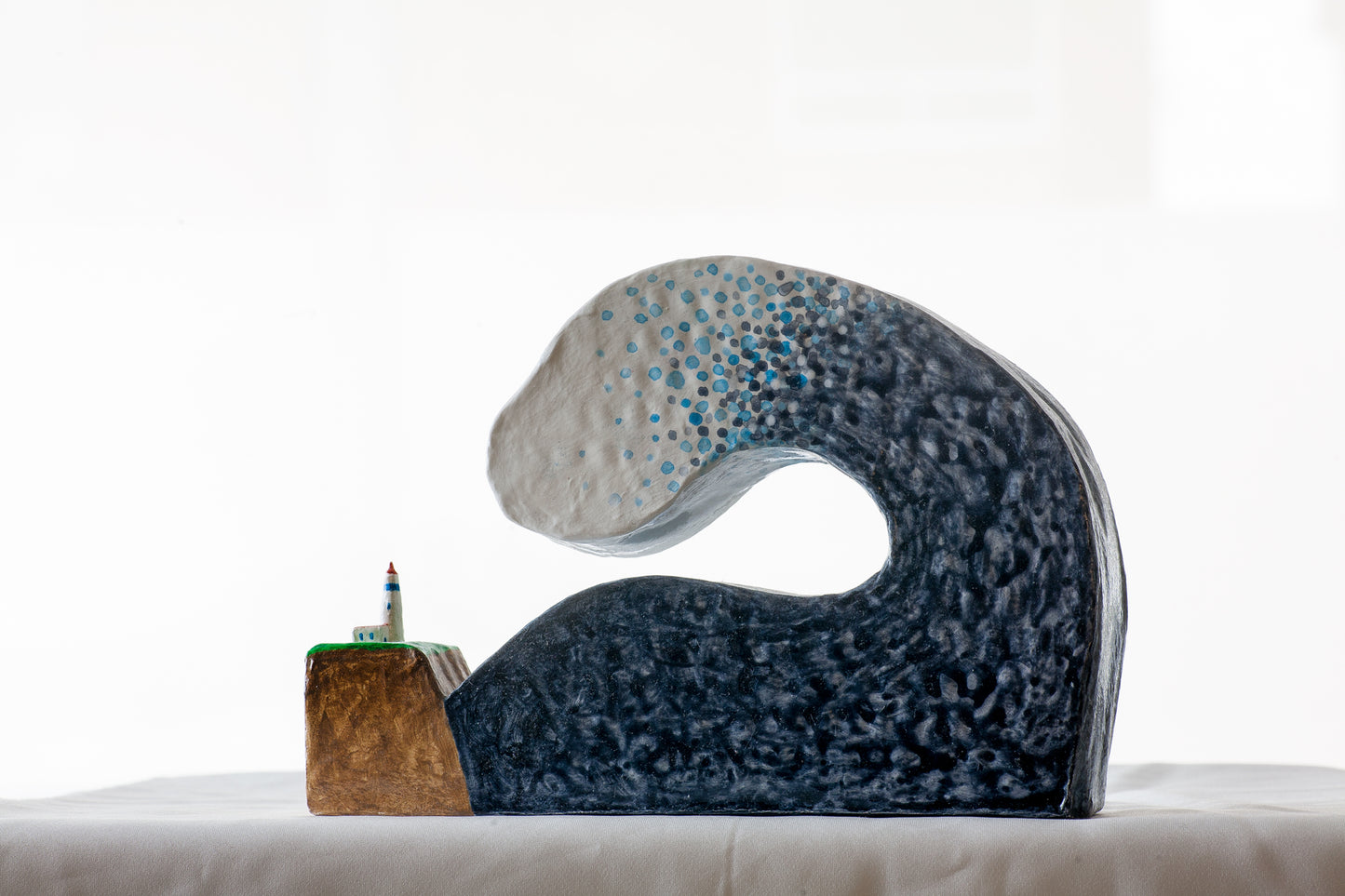 Light house and Tsunami
