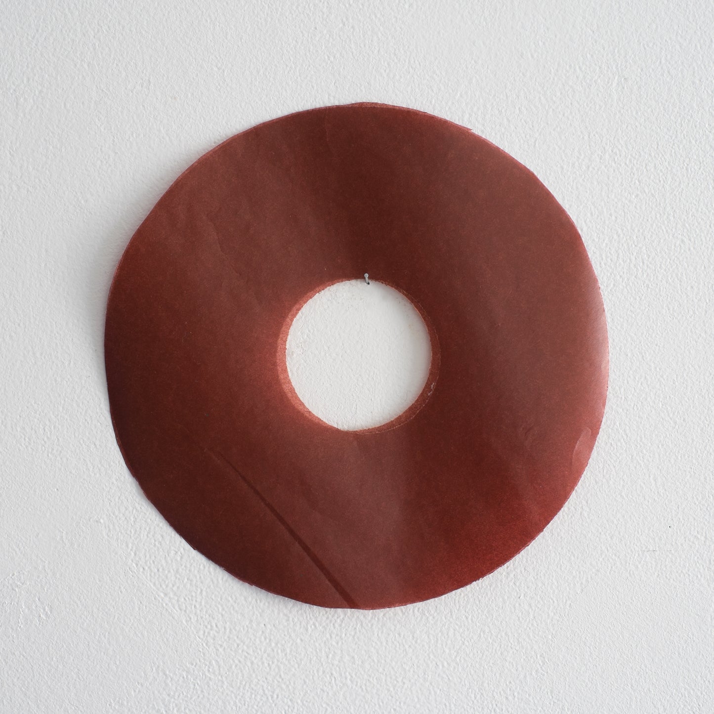 Circle of Love (Marrom wax paper) by Kai Chan